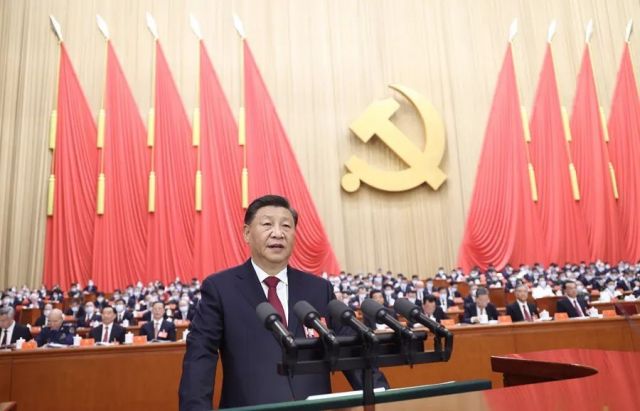 中国共产党第二十次全国代表大会在京开幕 习近平代...